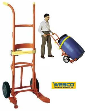 Hand Trucks R Us Wesco 40 Poly Drum Truck Item 240081