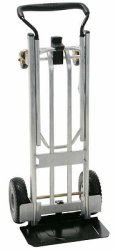 Cosco 2 in1 Position Convertible Aluminum Hand Truck Flat Free Wheels