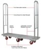 Wesco® Aluminum Narrow Aisle Platform Truck 270339 1322 Lb. Capacity