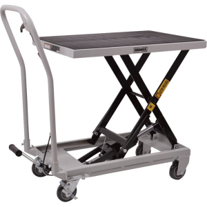 Hand Trucks R Us - 2-Speed Hydraulic Table Cart with Rapid Lift — 500 ...