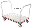 Heavy Duty Aluminum Treadplate Platform Trucks