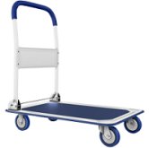 Big Blue Extra Large Foldable Push Cart Dolly | 660 lbs. Capacity